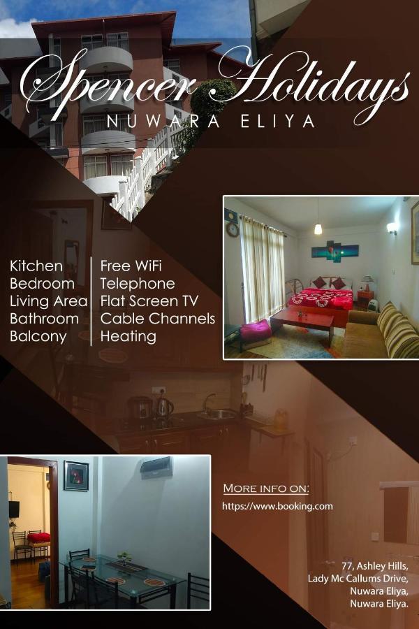 Spencer Holiday Apartments/Seagull Complex Nuwara Eliya Exterior photo